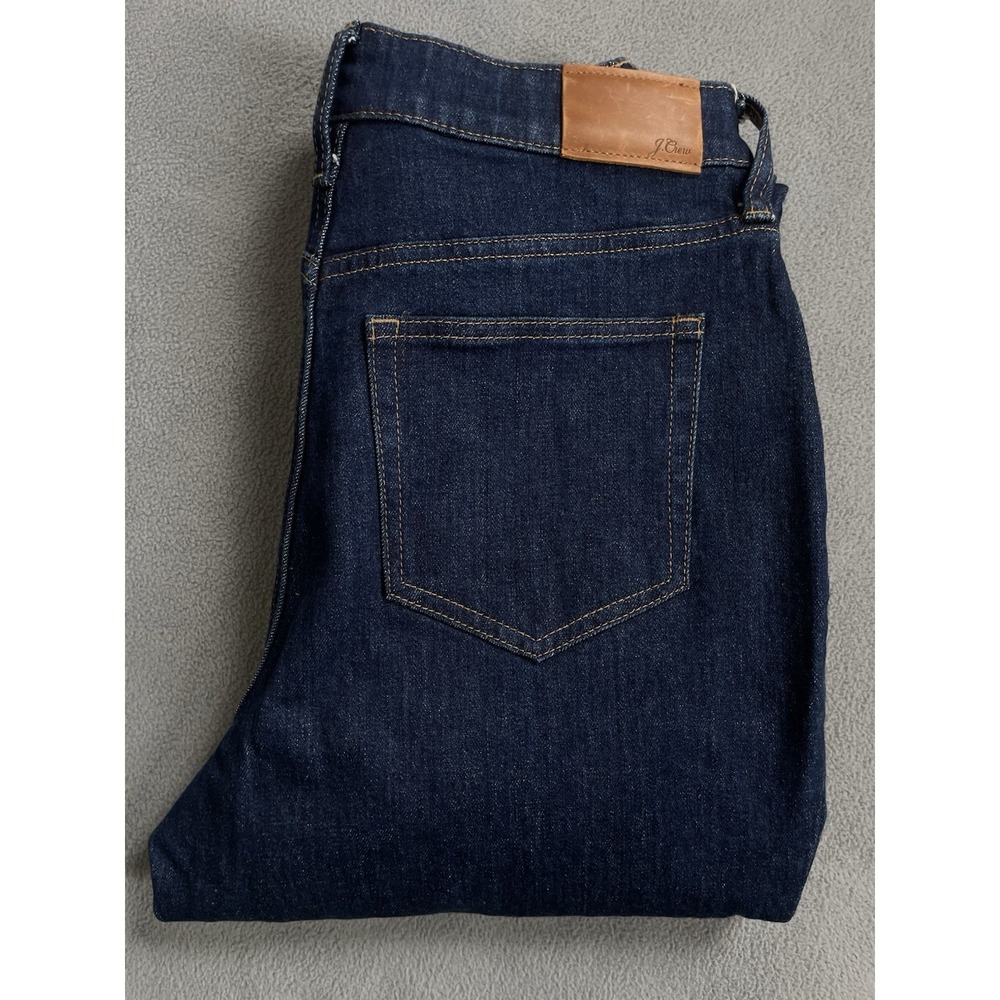 J.Crew Curvy Classic Straight Jeans Womens High-Rise 27T-27x30